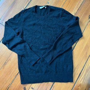 Everlane Black Cashmere Crewneck Sweater Size Small